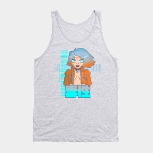 Cyberpunk Girl Tank Top